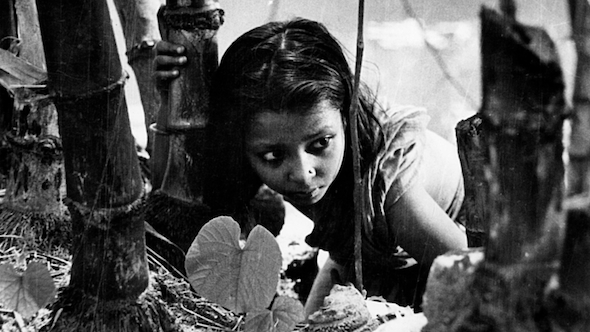 Indian child - scene from Pather Panchali